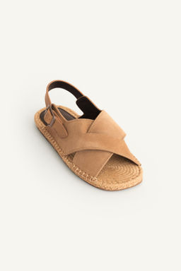 LTHR SNDLS / Beige - Zara фото 6