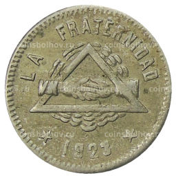 25 сентимо 1923 года Испания Барселона