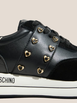Женские кроссовки LOVE MOSCHINO DAILY RUNNING Артикул 4562823, черный  фото 3