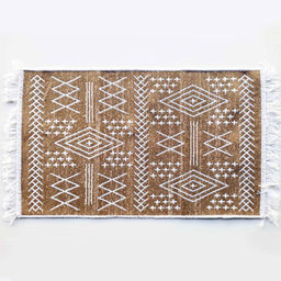 Коврик для в/к KILIM GOLD из 1шт 60х90см 70539 (кремовый-серый) (BANYOLIN)