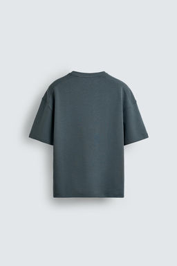 SUDADERA RELAXED FIT INTERLOCK / Azul lavado - Zara фото 7