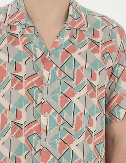 Pembe Comfort Fit K_sa Kollu G_mlek - Pierre cardin фото 7
