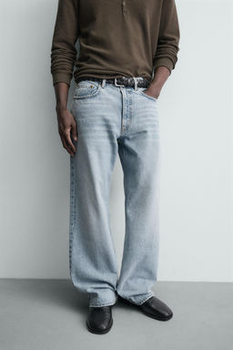JEANS LOOSE FIT / Azul medio - Zara фото 5