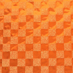 Плёнка металлизированная Клетка, терракотовый, 0,7 х 2 м - Simaland фото 3