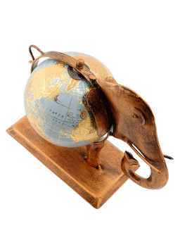 Статуэтка Слон с глобусом № Ст34 - Ганг фото 3