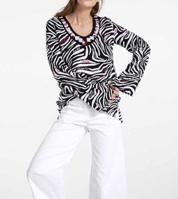 Туника, черно-белая - Heine фото 3