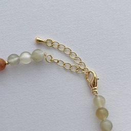 Бусы из Лунного камня микс