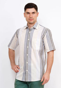 Сорочка мужская короткий рукав GREG 551/301/702