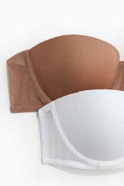 Pack de 2 sujetadores balconette de microfibra - H&m фото 3