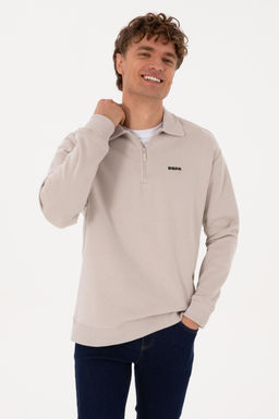 Erkek Regular Fit Yar_m Fermuarl_ Ta_ Basic Sweatshirt - U.s. polo assn фото 3