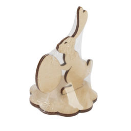 Заготовка для декорирования Mr. Carving КЛ-01 Заготовка на подставке фанера 6 х 9.5 х 9 см зайчик 1 - Love2art фото 3