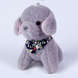 Мягкая игрушка «Пёсик», на брелоке, цвета МИКС