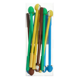 Цена за 12 шт. Ручка - прикол гелевая Пингвин, МИКС - Calligrata фото 2