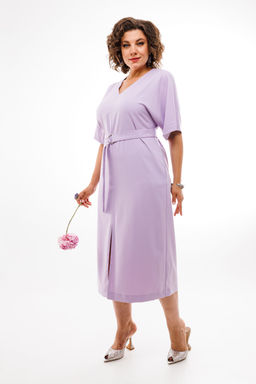 Платье ANELLI 1391 лаванда  фото 4