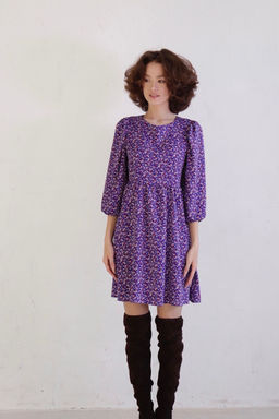 Платье с присборенной юбкой - Martichelli фото 5