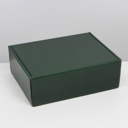 Коробка складная Изумрудная, 27 х 21 х 9 см