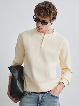 Bisiklet Yaka Erkek Triko Kazak