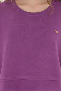 Женская фиолетовая футболка - U.s. polo assn фото 6