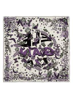 Платок жен. шелк 90х90 E03-8450-10 - Eleganzza фото 2