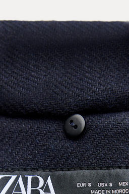 WOOL COAT WITH SCARF - Zara фото 16