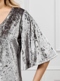 Туника Мерцание-1 из велюра стрейч с мраморным эффектом VIOTEX - Виотекс фото 2