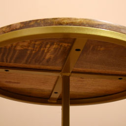 Столик кофейный, 40×40×48 см, манговое дерево