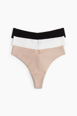 Pack de 3 bragas Brazilian invisibles de algod?n - H&m фото 2