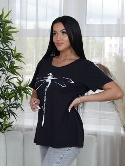 Дениза футболка женская (сухая роза) - Lovetex фото 7