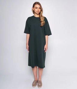 Платье #ОКТ095008, изумрудный - Dommod фото 2