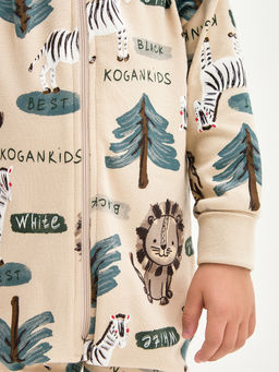 Комбинезон для сна для мальчика Сафари - Kogankids фото 31