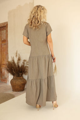 Платье AMORI 9573 лен  фото 2