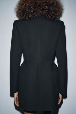 ZW COLLECTION DOUBLE-BREASTED BLAZER DRESS - Zara фото 3