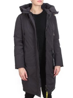 YR-961 DARK GRAY Пальто зимнее женское АЛИСА (200 гр. холлофайбера) - Fashion фото 8