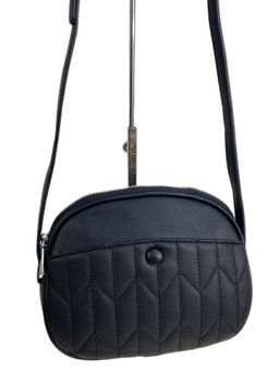 Женская сумка из искусственной кожи, цвет черный