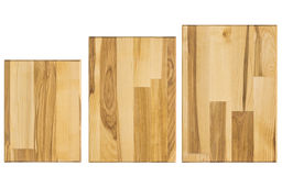 Комплект 3 досок 32*22*1,8 см, 29*20*1,8 см, 24*18*1,8 см "Прямоугольник" на дер. подстав.