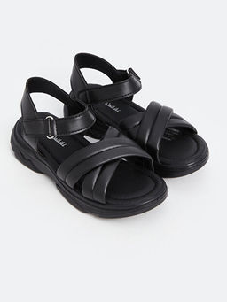 ?apraz Bantl? K?z ?ocuk Sandalet