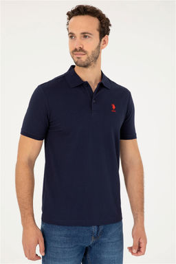 U. S. Polo Assn / Мужская темно-синяя футболка - U.s. polo assn фото 3