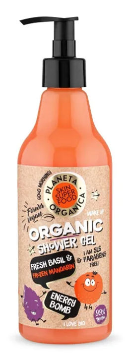 Гель для душа Energy bomb, 500 мл Planeta Organica / Skin Super Food /