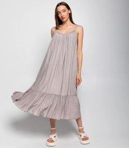 Сарафан #КТ1223 (2), светло-серый