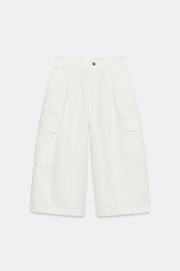 BERMUDA LARGA CARGO / Crudo - Zara фото 2