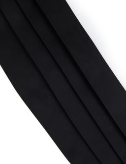 Черный костюм с галстуком-бабочкой и поясом - Cacharel фото 2