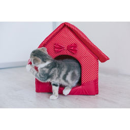 Домик Нежность, 34 х 32 х 37 см, розовый - Пижон фото 9