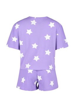 Trendyolmilla Cok Renkli %100 Pamuklu Y?ld?z Desenli Sortlu Orme Pijama Tak?m? THMSS22PT0501  фото 8