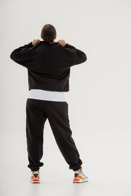 Костюм из флиса антипиллинг премимум качество,, черный - Knitka wear фото 6