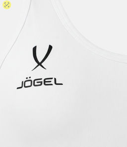 Бра тренировочное JOGEL DIVISION PerFormDRY Womens Top, белый  фото 6