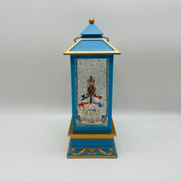 Новогодний декор Фонарь стекло - Семья снеговиков 27 см (арт. WDL-23028B) - Ип лебедев о.ю фото 4