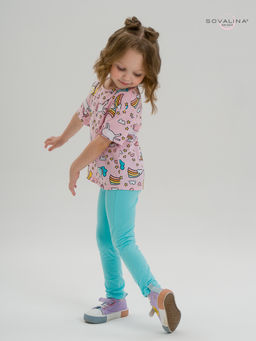 Костюм Мун единорожки на розовом-мятный - Sovalina фото 17