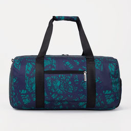 Сумка спортивная на молнии, наружный карман, цвет бирюзовый - Simaland фото 3