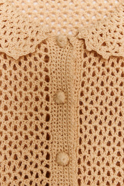 CROCHET CARDINGAN - Zara фото 9