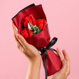 Букет мыльных роз, красные - SB BEAUTY фото 5
